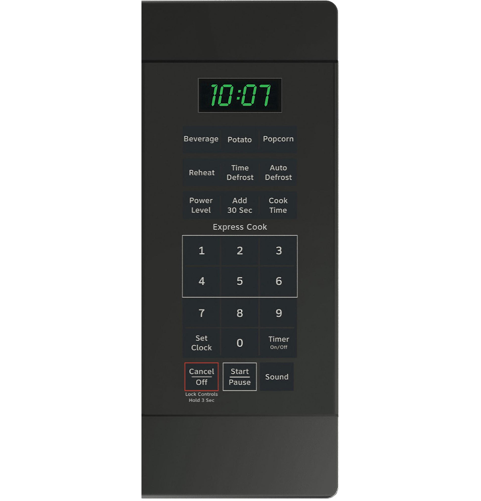 Hotpoint RES1072DTBB Hotpoint® 0.7 Cu. Ft. Capacity Countertop Microwave Oven