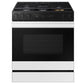 Samsung NSG6DB850012 Bespoke 6.0 Cu. Ft. Smart Slide-In Gas Range With Air Sous Vide & Air Fry In White Glass