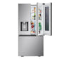 Lg LF25S6560S 25 Cu. Ft. Smart Standard-Depth Max™ French Door Refrigerator With Instaview® Door-In-Door® And Craft Ice™