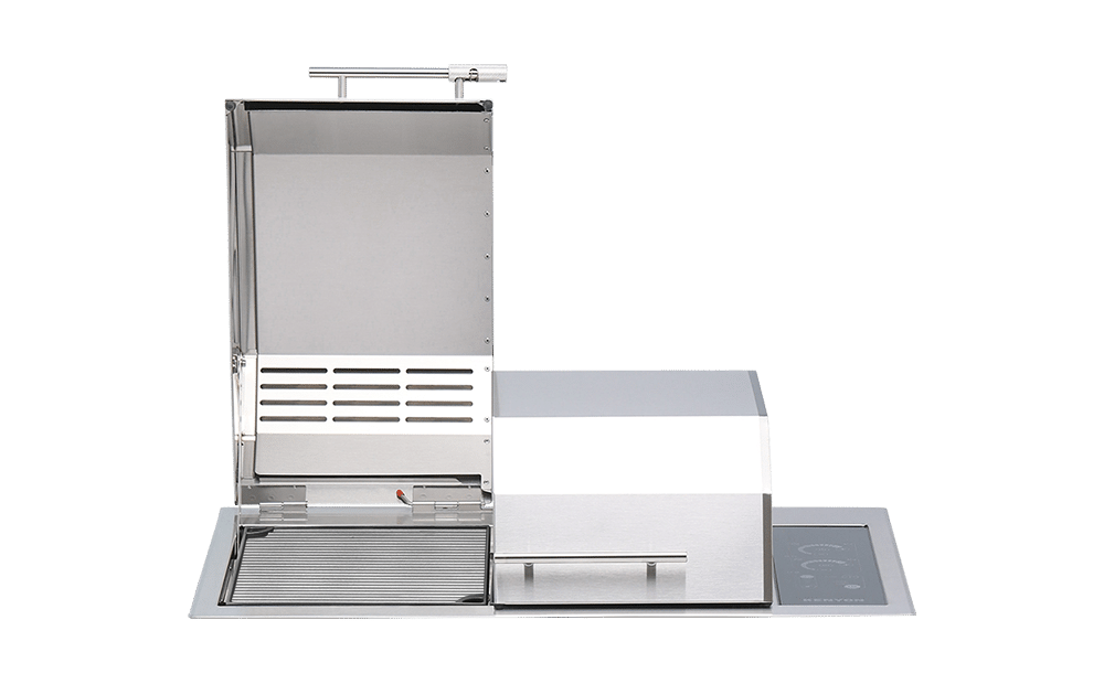 Kenyon B70470NH Texan Electric Grill Intelliken Touch™ With Split Lid