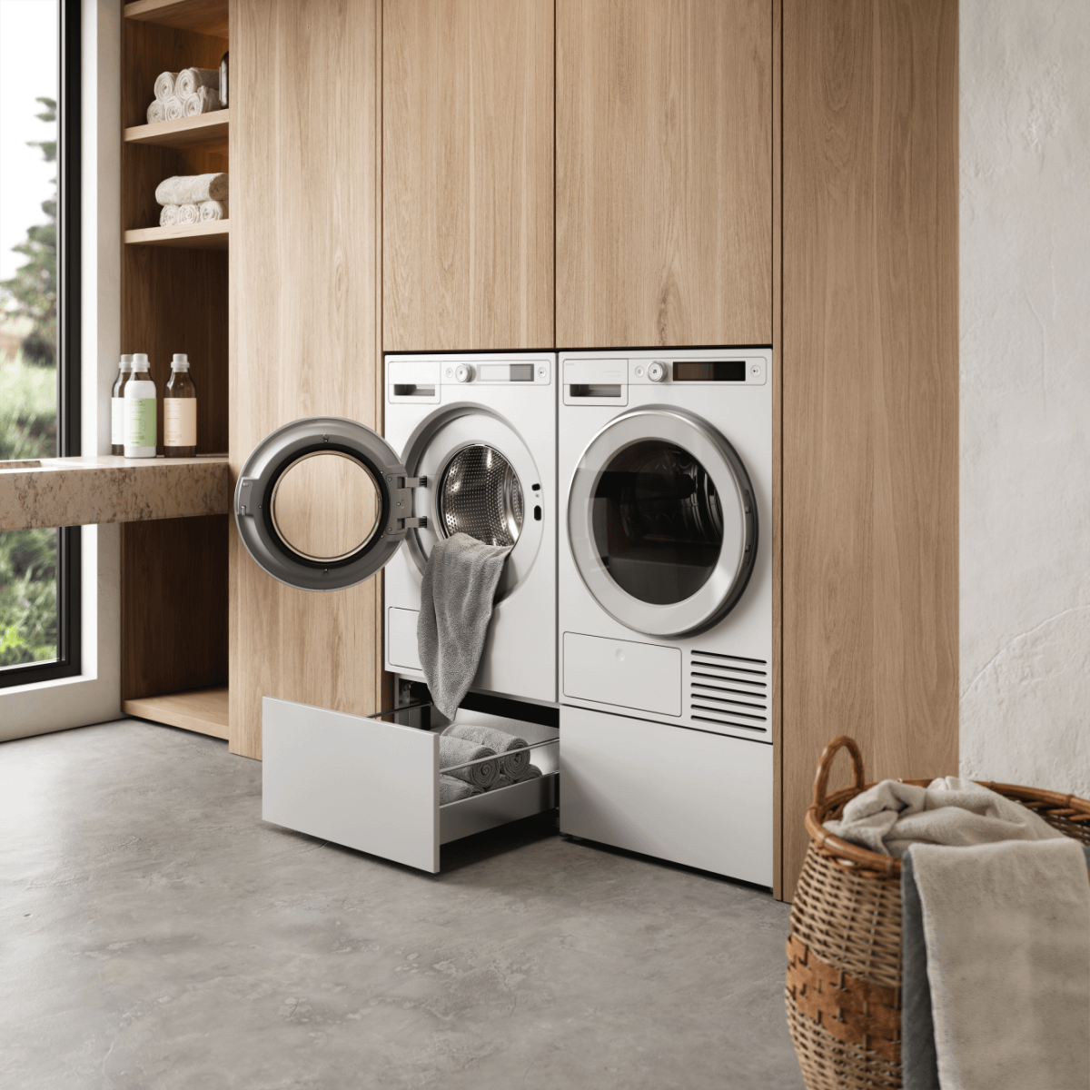 Asko HP320W Pull-Out Drawer For Laundry