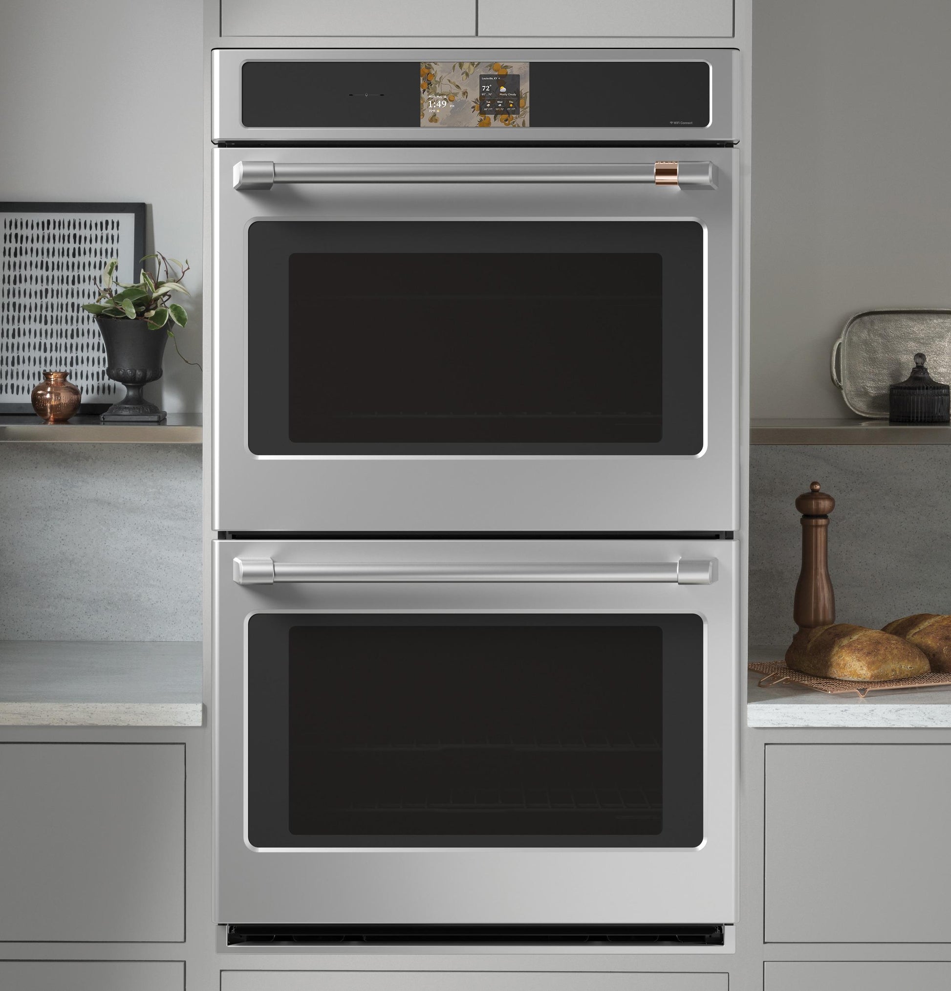 Cafe CTD90DP2ZS1 Café™ Professional Series 30" Smart Built-In Convection Double Wall Oven