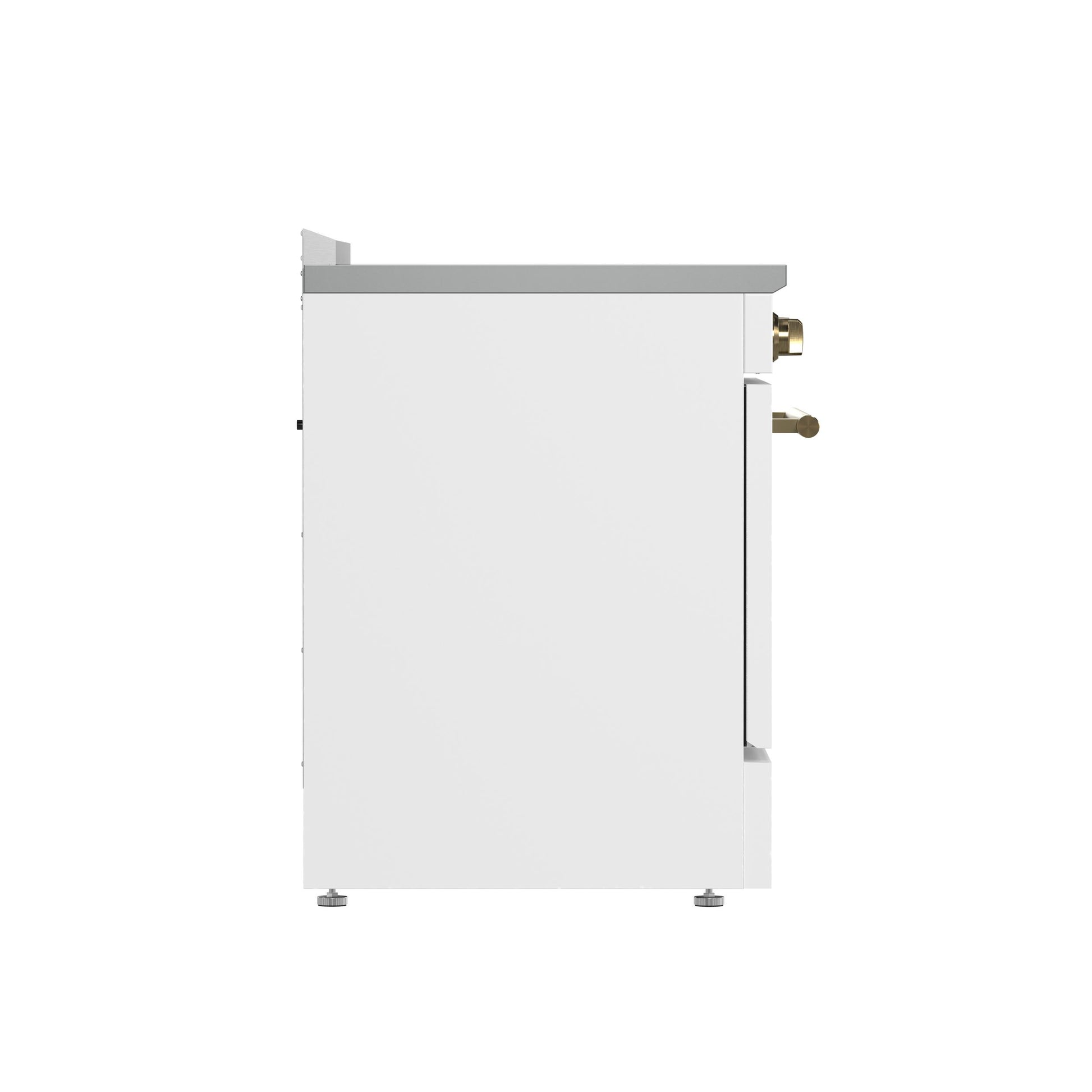 Forno FFSEL601130WHT Forno Paolo 30-Inch Freestanding Electric Range, White, 4.38 Cu.Ft, True Convection Oven, Energy Efficient