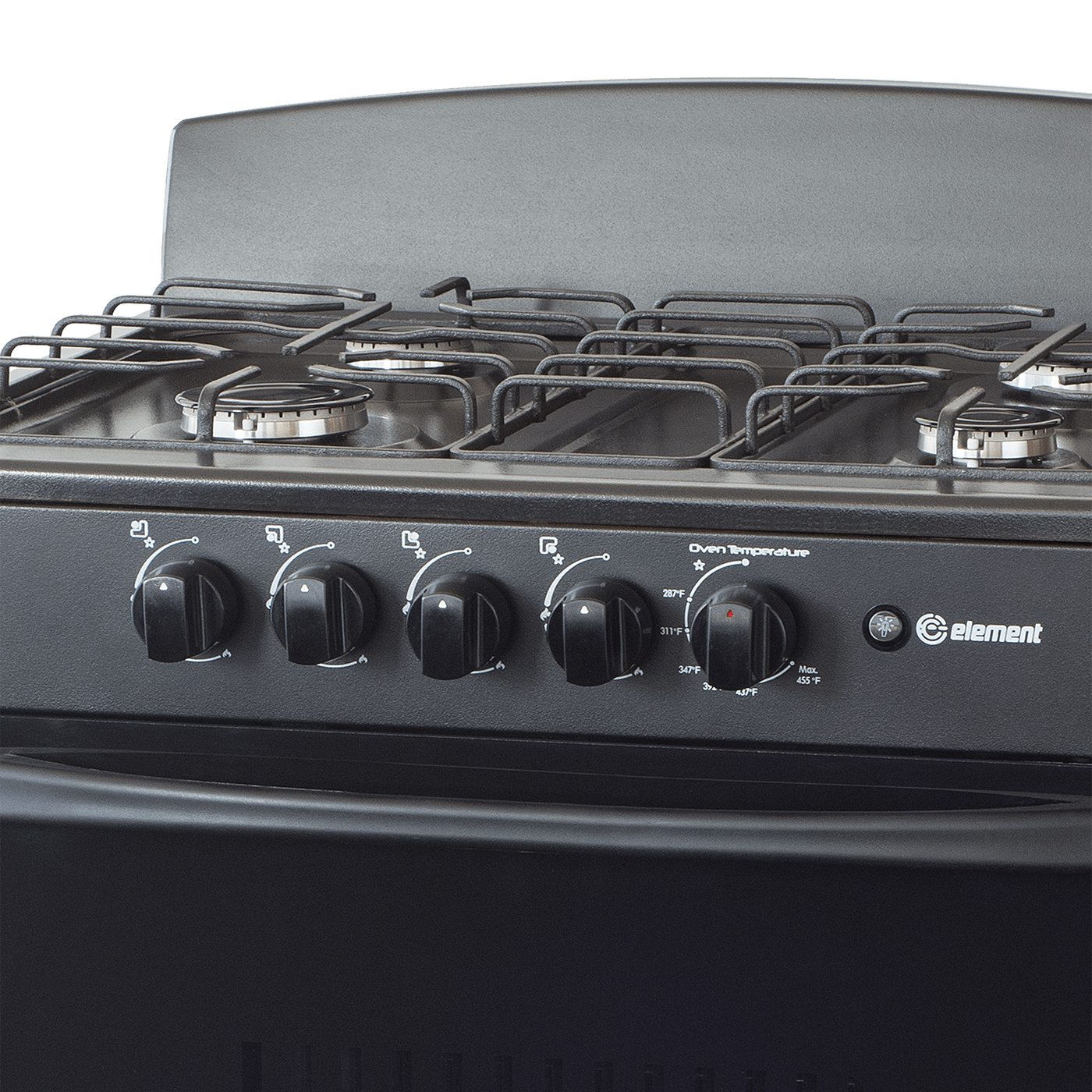 Element Appliance EEGR3A4MCCB Element Electronics 4.0 Cu. Ft. 30", 4-Burner Gas Range (Eegr3A4Mccb)