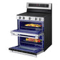 Lg LDEL7324YE 7.3 Cu. Ft. Smart Electric Double Oven Freestanding Range With Probake Convection®, Air Fry & Air Sous Vide