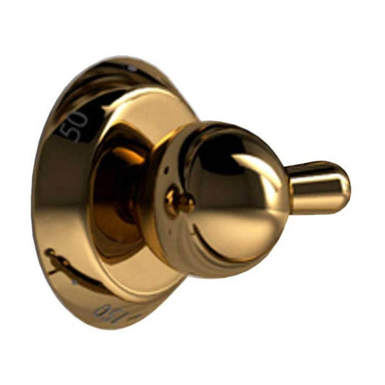 Ilve EG9494005000116 Ilve Parts Eg9494005000116 Electric (Degree)F Therm Brass Knob For Nostalgie Ii Ranges (G/367/10/14)