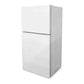 Verona VEFTF3324RWH Verona Veftf3324Rwh 33 Inch Top Freezer Refrigerator With 24 Cu. Ft. Total Capacity, Reversible Doors, Recessed Handle, Energy Star (White)