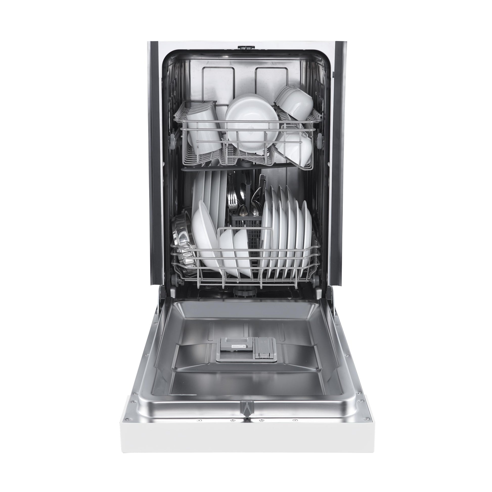 Forno FDWBI804118WHT Forno Polo 18-Inch Built-In White Dishwasher, 8 Place Settings, Energy Star Certified, 52 Dba