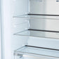 Forno FFFFD172228WHTLS Forno Maderno 28-Inch Convertible Upright Freezer/Refrigerator In White With Antique Brass Handle, 13.6 Cu.Ft., Left Swing
