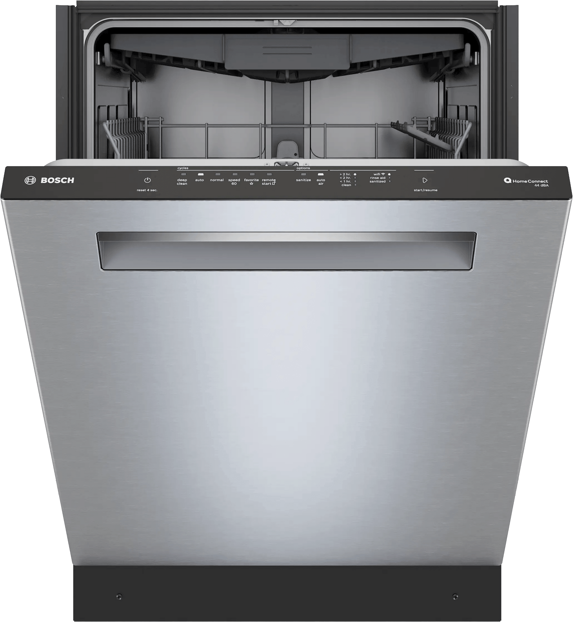 Bosch SHP65DM5N 500 Series, Built-Under Dishwasher, 24'', Brushed Steel Anti-Fingerprint
