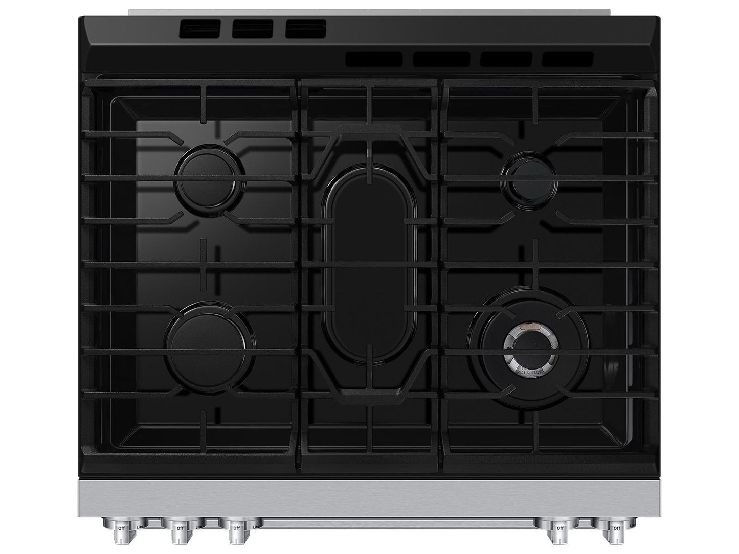Samsung NSG90H60DRAA Bespoke Smart Slide-In Gas Range Flex Duo™ Oven Pro Style Design Dual True Convection