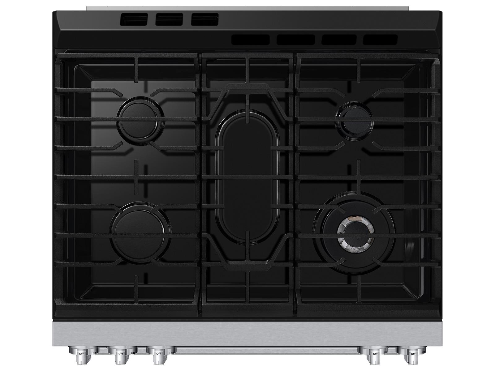 Samsung NSG90H60DRAA Bespoke Smart Slide-In Gas Range Flex Duo™ Oven Pro Style Design Dual True Convection