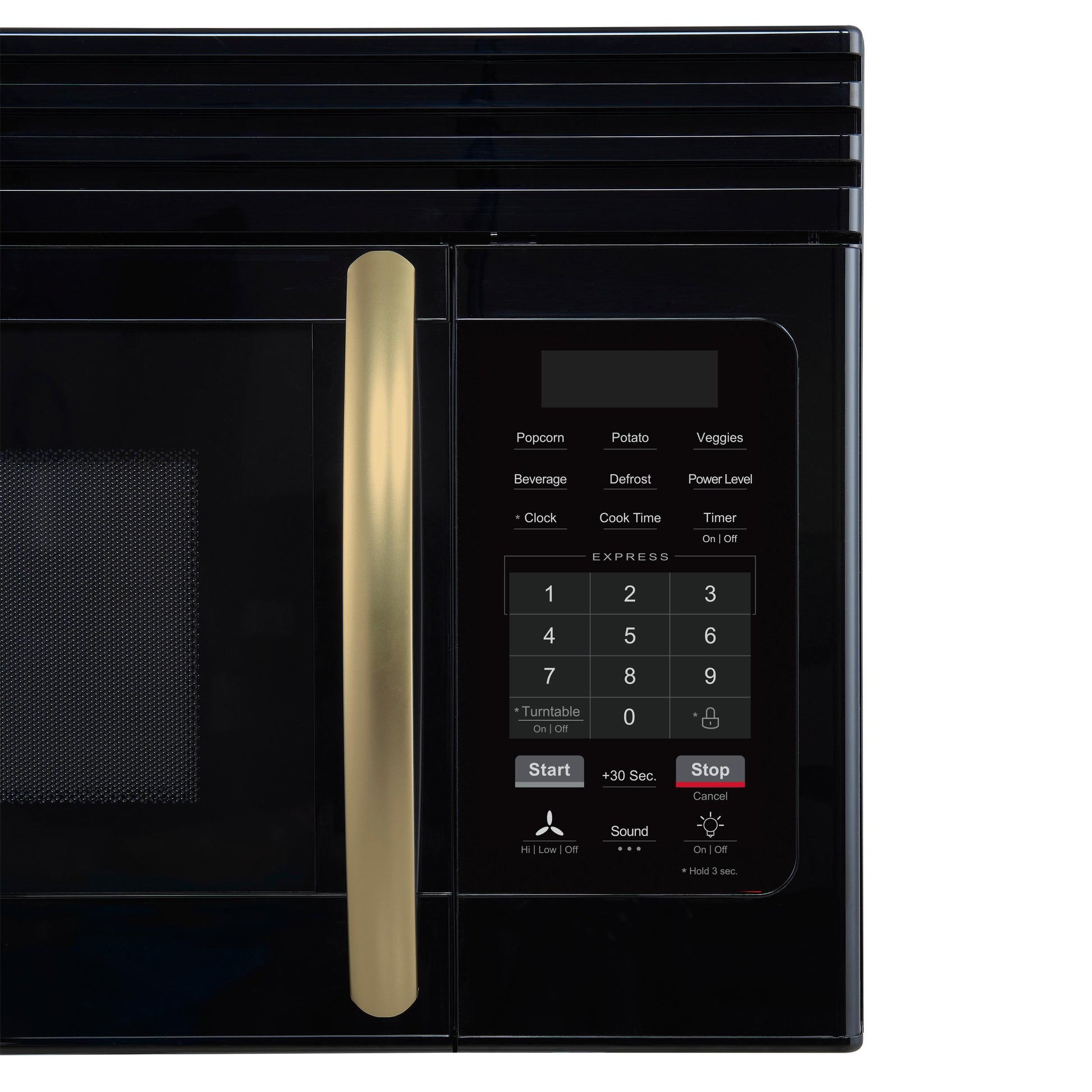 Forno FOTR300730BLK Forno Scalo 30-Inch Over The Range Microwave, Black - 1.6 Cu.Ft, 300 Cfm Vent, Touch Control, Led Light