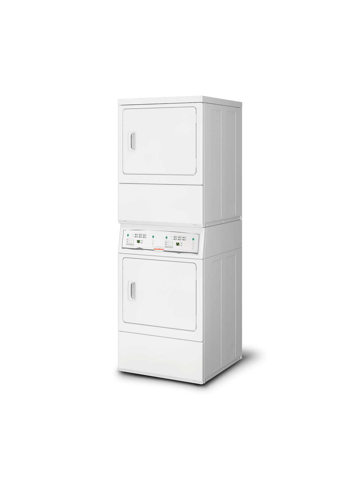 Speed Queen LSGE5AGS113TW01 Commercial Gas, Non-Vended Stacked Dryers With Electronic Control