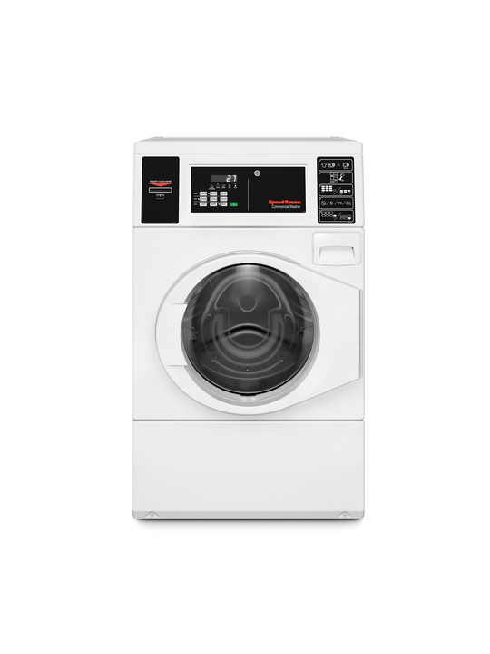 Speed Queen SFNNYASP118TW01 Commercial Front Load Washer Prep For Card