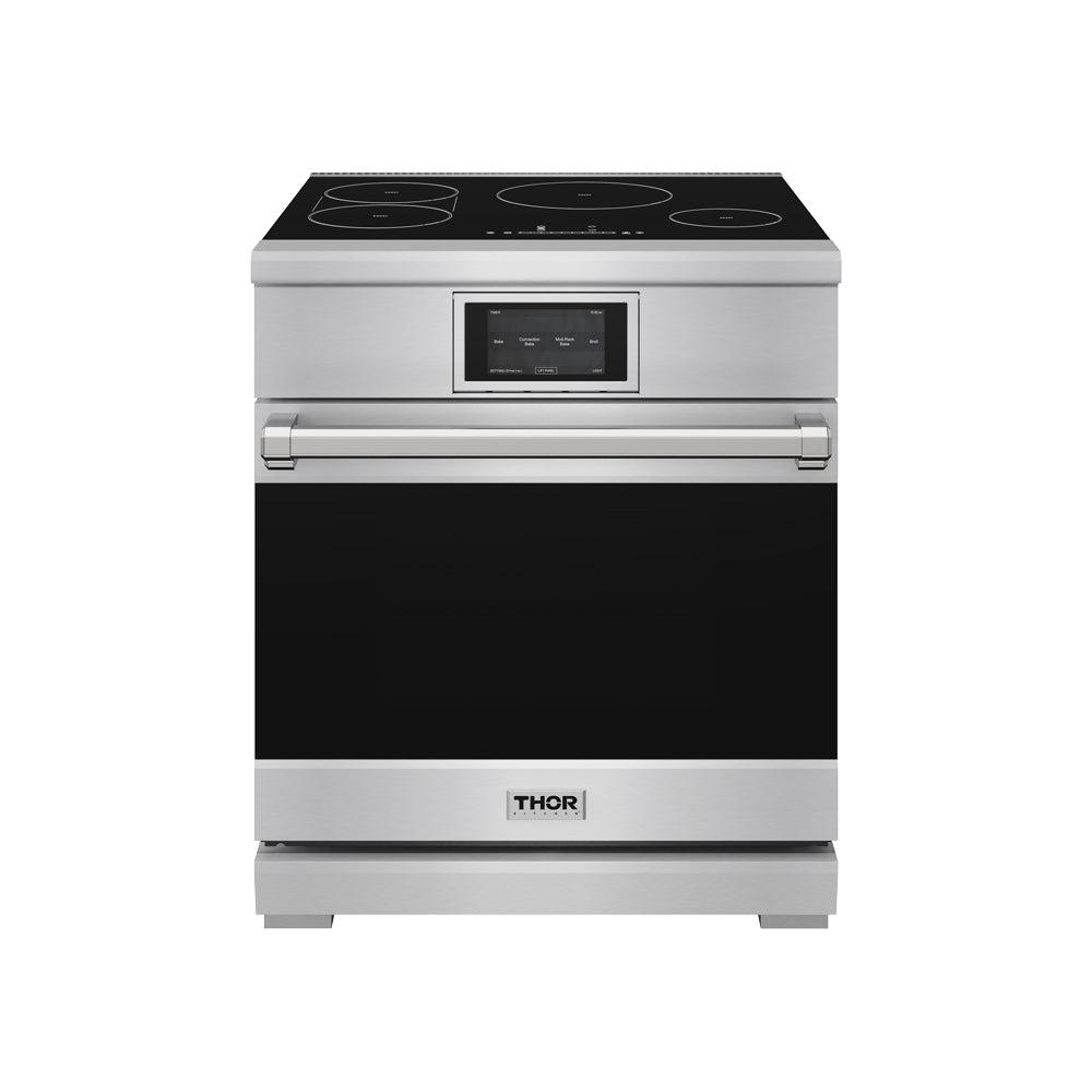 Thor Kitchen XRI30E 30 Inch X Series Professional Freestanding Induction Range