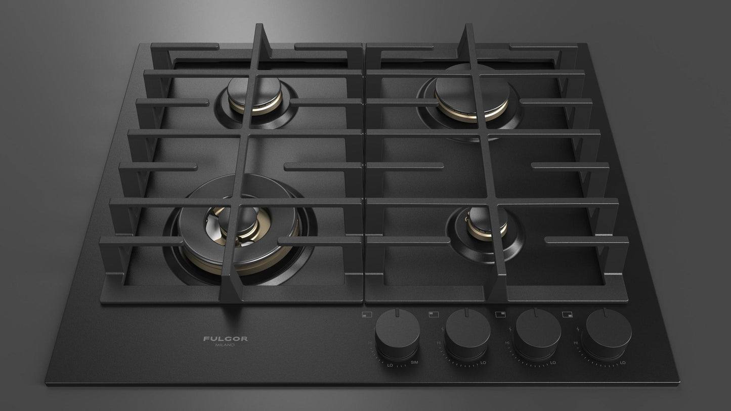 Fulgor Milano F4MGK24MB1 24" Gas Cooktop