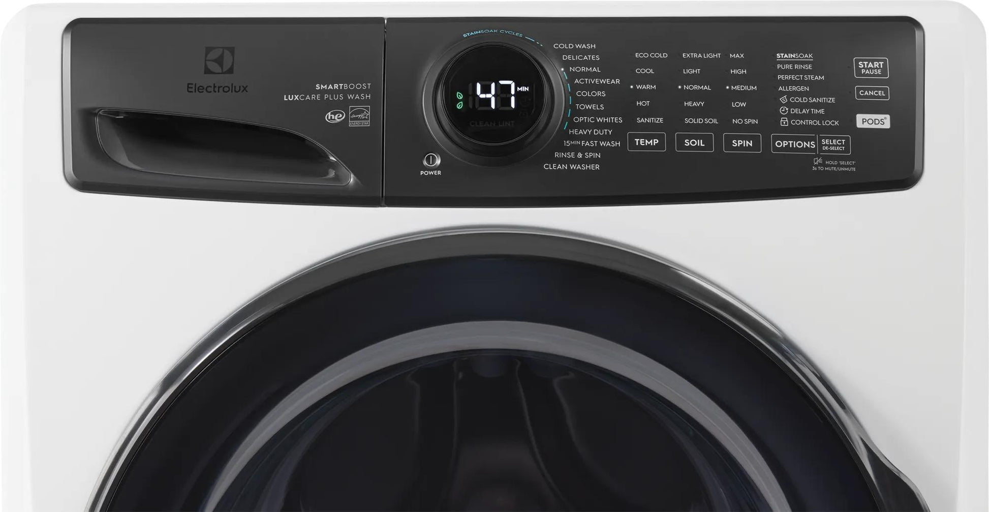 Electrolux ELFW7738MW Front Load Perfect Steam™ Washer With Luxcare® Plus Wash And Smartboost® - 4.5 Cu. Ft.