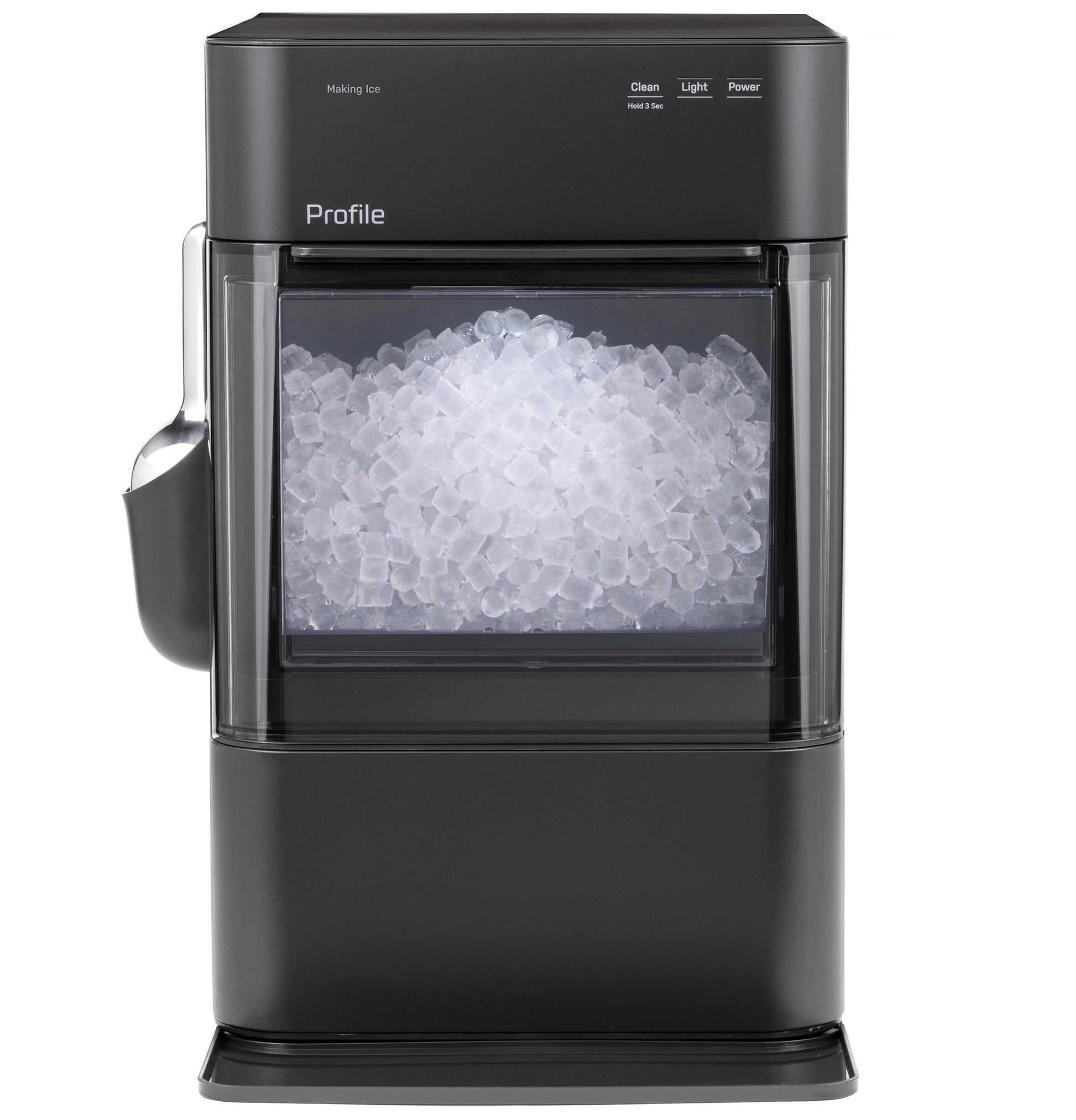 Ge Appliances XPIO23SWBB Ge Profile™ Opal™ 2.0 Ultra Nugget Ice Maker With Scale Inhibiting Filter