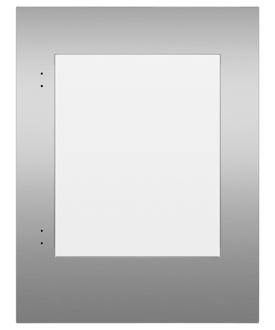 Fisher & Paykel RD2434VR Framed Stainless Right-Hinge Door Panel For Integrated Undercounter Wine & Beverage, 24"