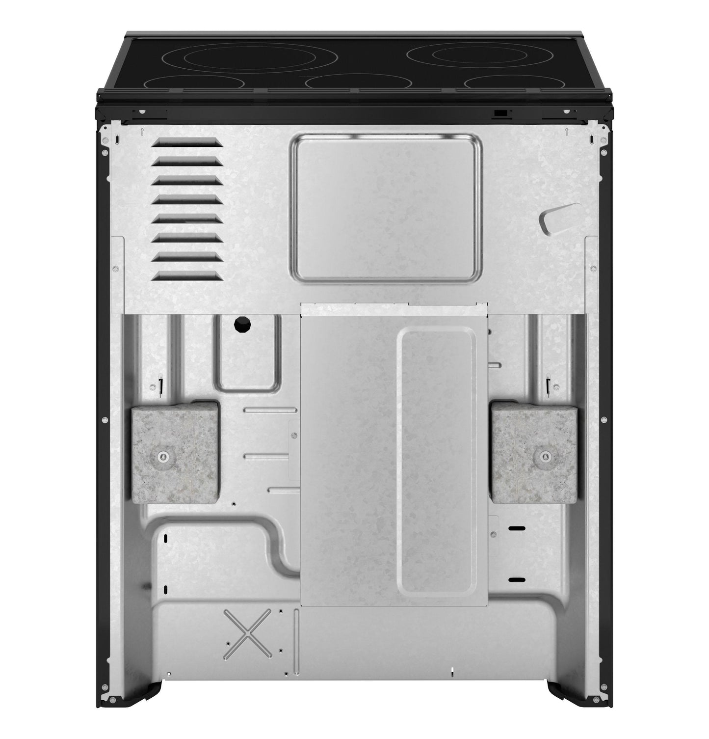 Ge Appliances GRS600AVFS Ge® 30" Slide-In Electric Convection Range With No Preheat Air Fry And Easywash™ Oven Tray