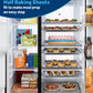 Ge Appliances GZS24PYYFS Ge® 23.5 Cu. Ft. Counter-Depth Side-By-Side Refrigerator With Led Light Walls And Extra Tall Dispenser