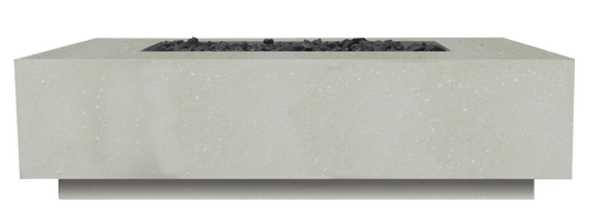 Xo Appliance XOFREC6032LS Fire Rectangular Table 60" X 32" Natural Gas Fired Gfrc Limestone