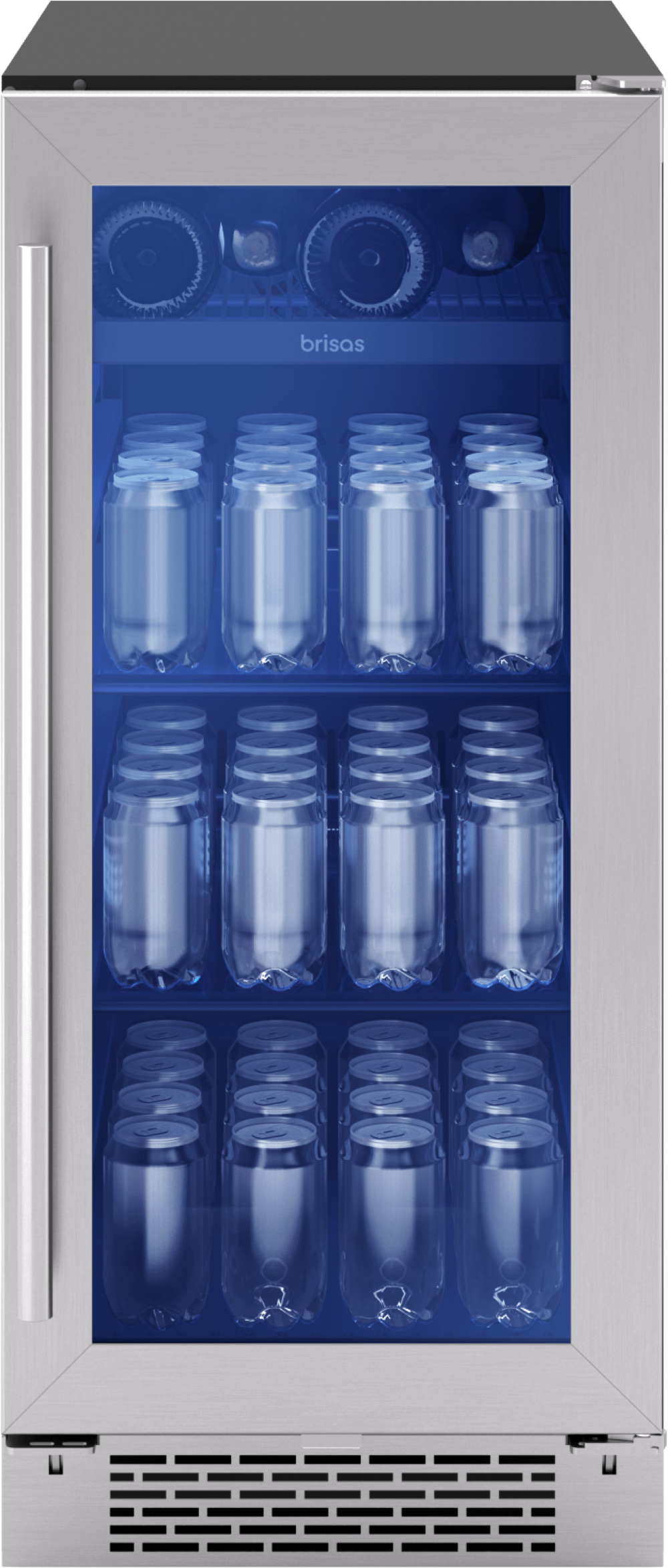 Zephyr BBV15C01AG Brisas Bev Cooler, 15In Uc, Ss+Gls, Rvs, 1Z