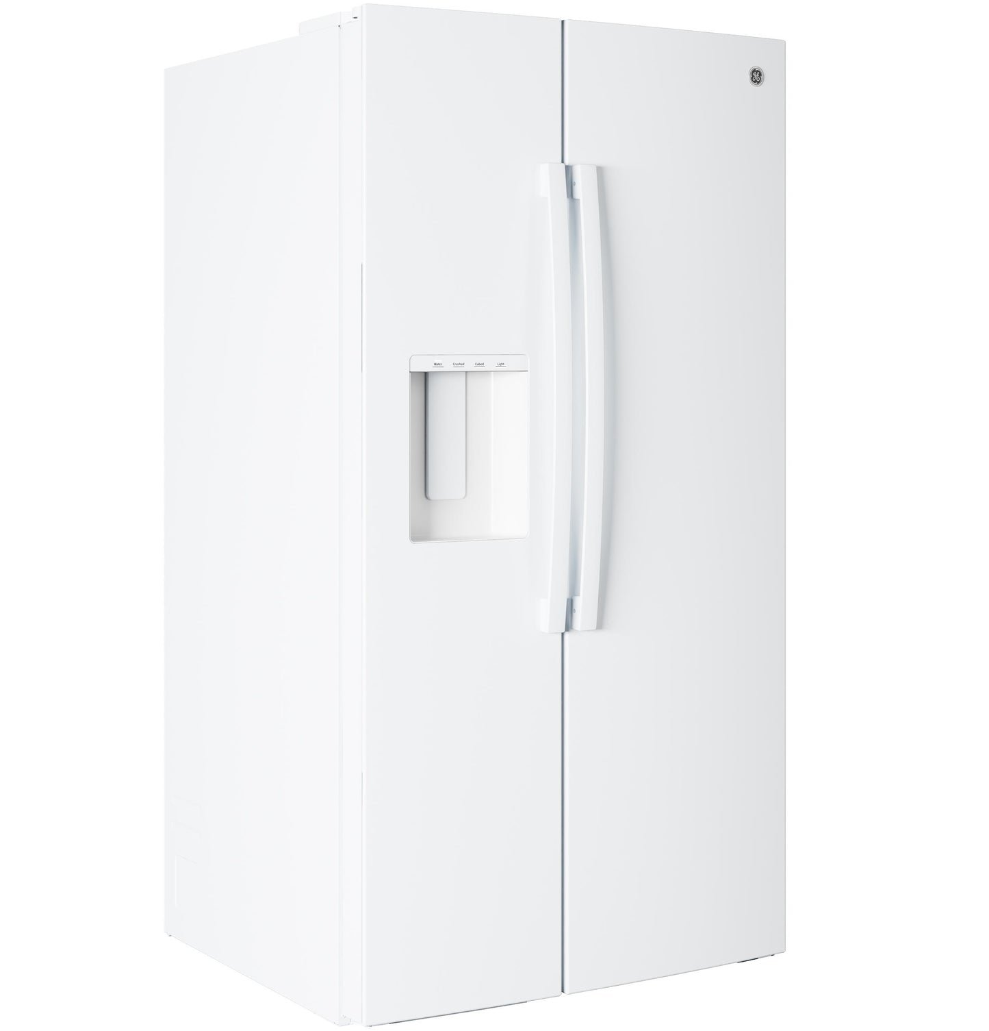 Ge Appliances GSE28NGYWW Ge® Energy Star® 27.9 Cu. Ft. Side-By-Side Refrigerator With Extra Tall Dispenser And In-Door Icemaker