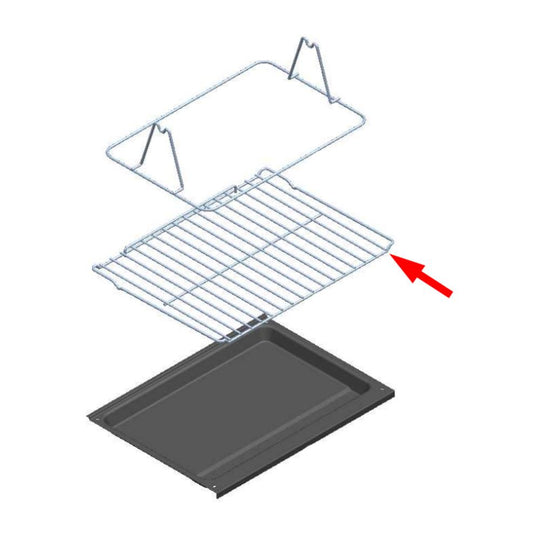Ilve A09528 Ilve Parts A/095/28 Oven Grill 70