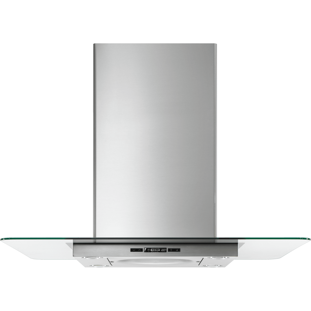 Jennair JXI5042WS 42" Glass Collection Island-Mount Canopy Hood Ventilation Jenn-Air