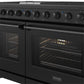 Thor Kitchen LRG4807UBLP 48 Inch Professional Liquid Propane Range In Black