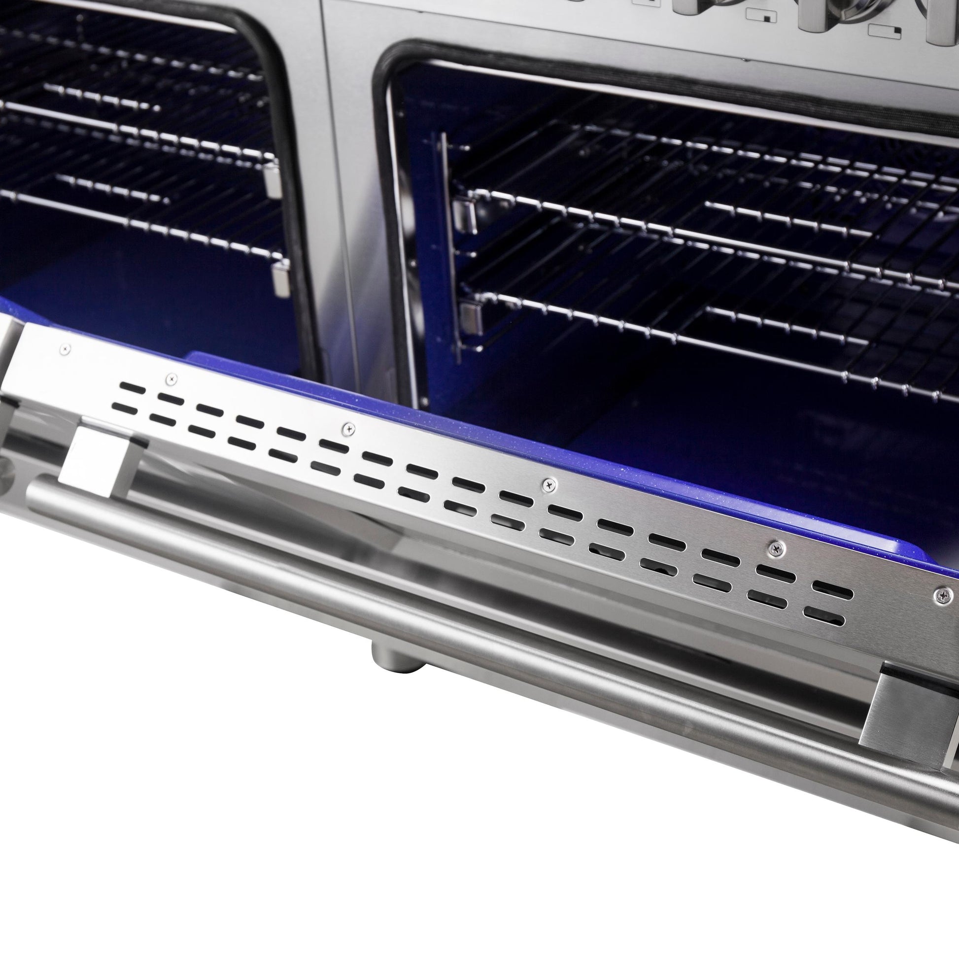 Forno FFSGS612560 Forno Massimo 60-Inch Freestanding Dual Fuel Range, 10 Burners, Double Convection Ovens
