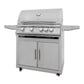 Blaze Grills BLZ4LTE3LP Blaze 32-Inch 4-Burner Premium Lte+ Gas Grill With Rear Burner And Built-In Lighting System, With Fuel Type - Propane