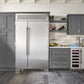 True Caliber TWC24LSGC 24 Inch Undercounter Wine Cabinet - Zone: Single, Door: Stainless Glass - Stainless Steel Finish, Stainless Steel Hardware, Left Hinge
