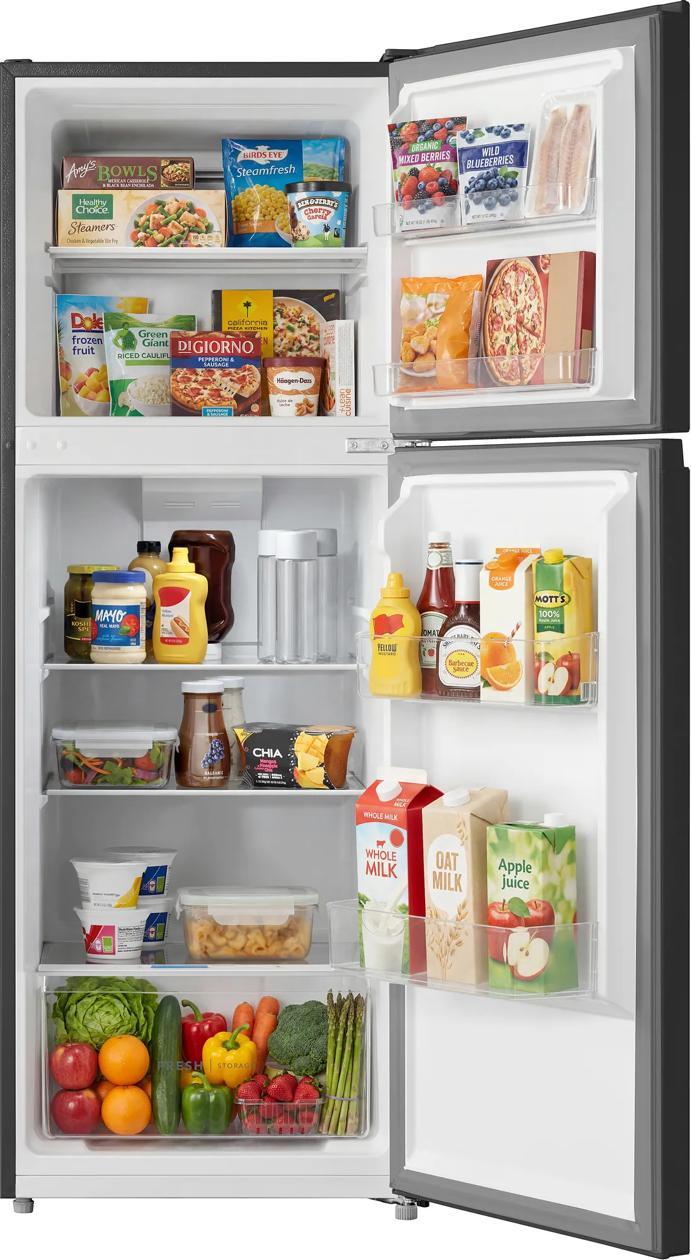 Frigidaire FRTE1026AB 10 Cu. Ft. Garage Ready Top Freezer Apartment-Size Refrigerator
