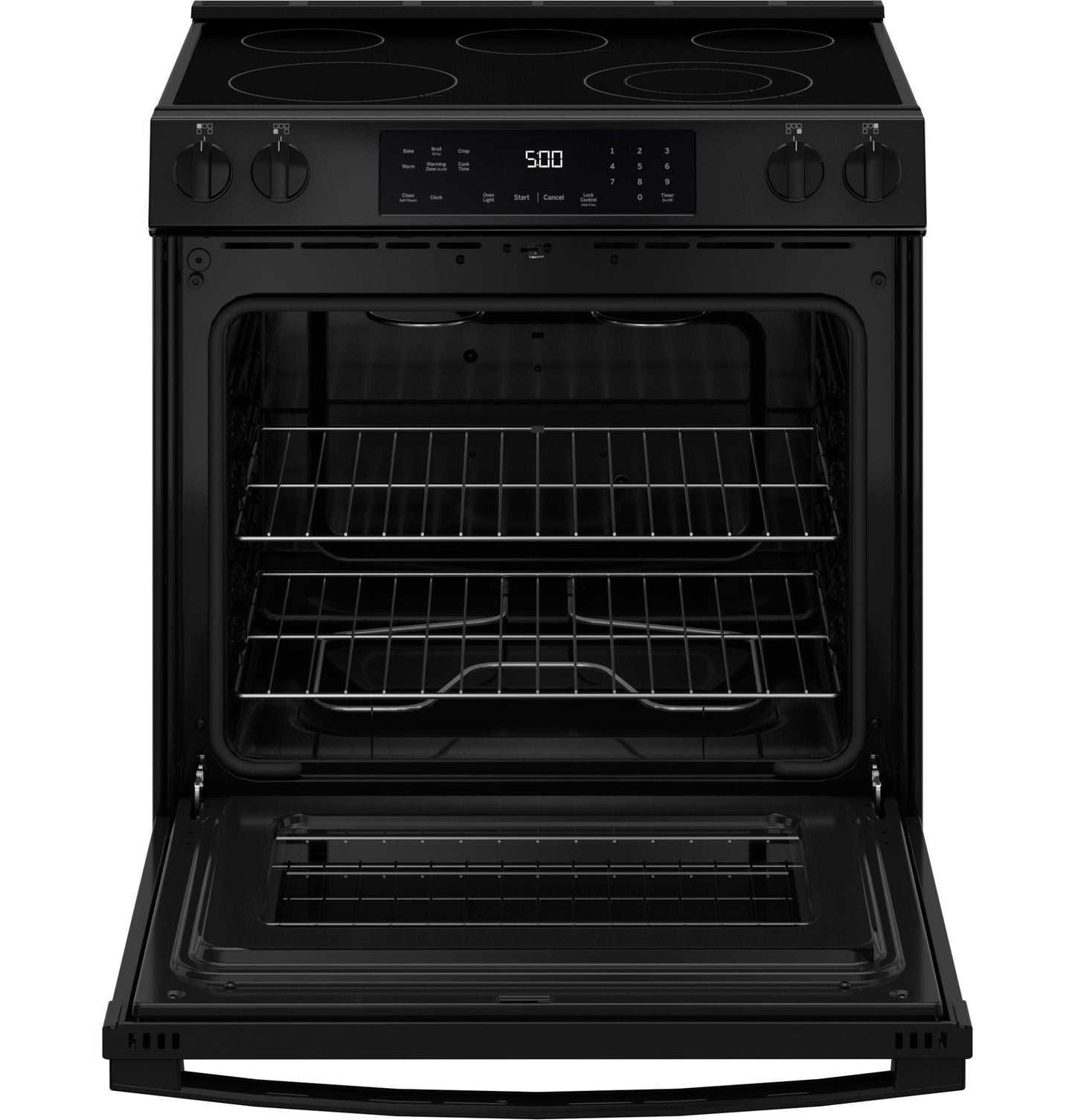Ge Appliances GRS500PVBB Ge® Energy Star® 30" Slide-In Electric Range With Crisp Mode