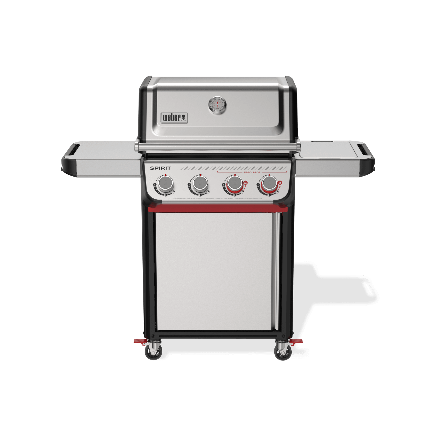 Weber 1502222 Spirit® S-425C Gas Grill (Liquid Propane) - Stainless Steel