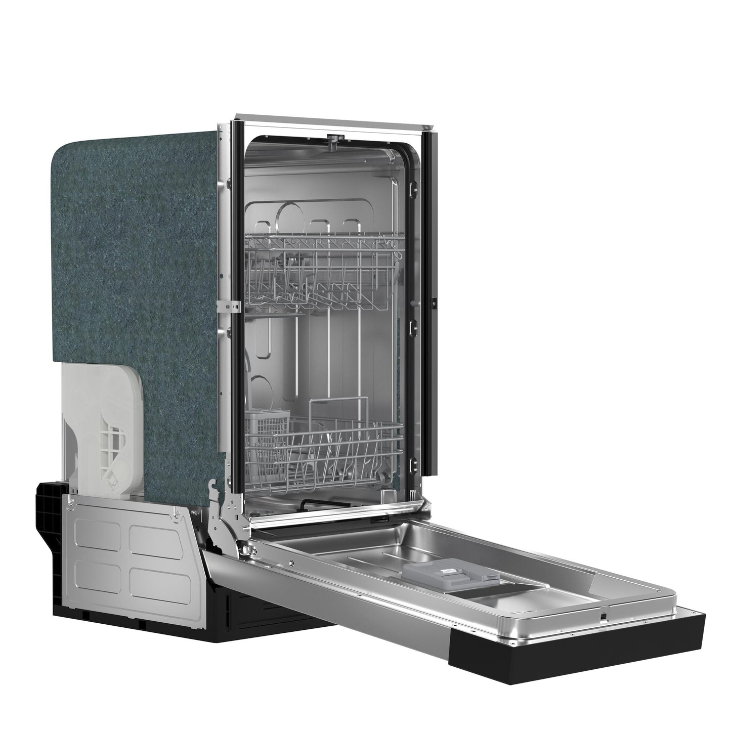 Forno FDWBI804118S Forno Polo 18-Inch Built-In Stainless Steel Dishwasher, 8 Place Settings, Energy Star Certified, 52 Dba