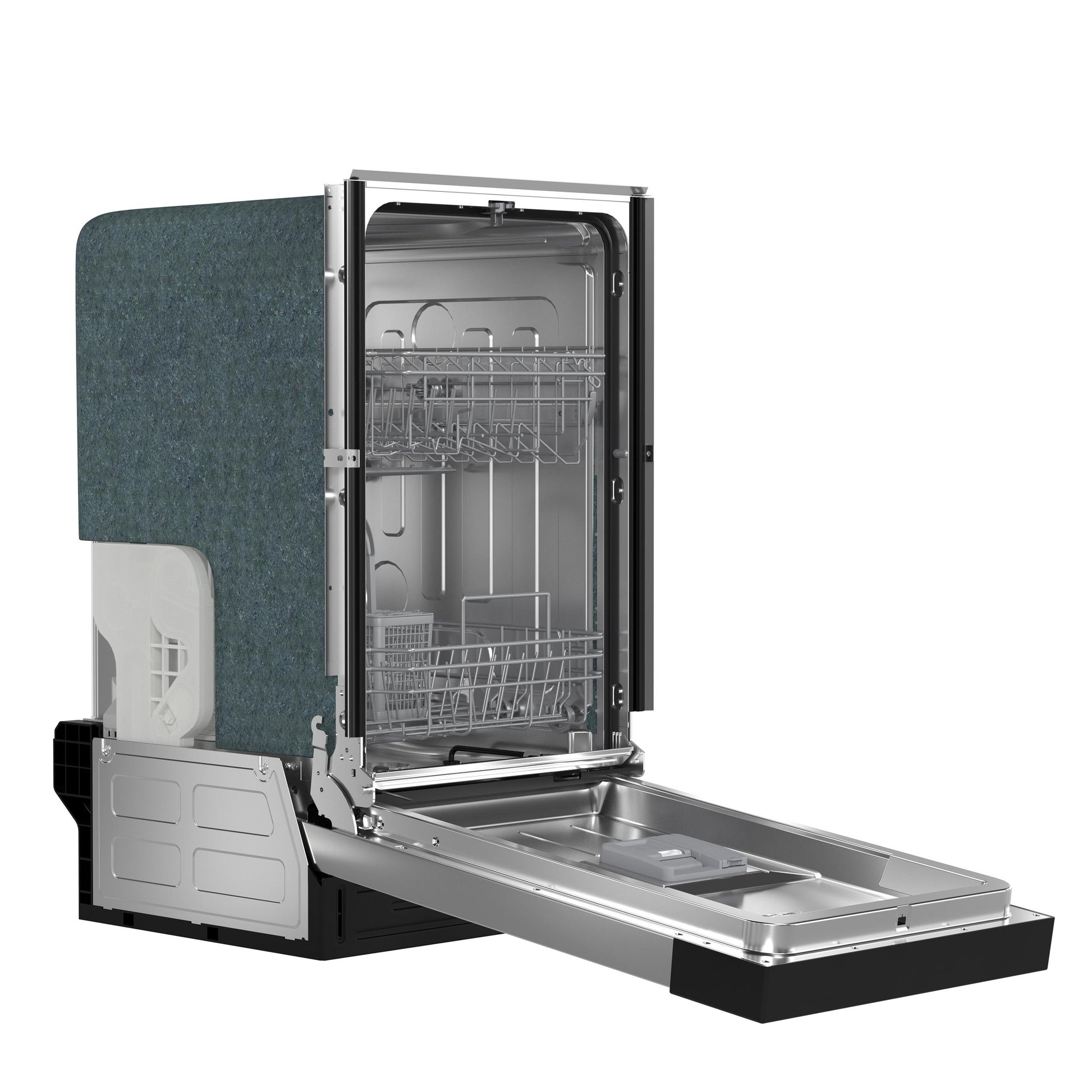 Forno FDWBI804118S Forno Polo 18-Inch Built-In Stainless Steel Dishwasher, 8 Place Settings, Energy Star Certified, 52 Dba