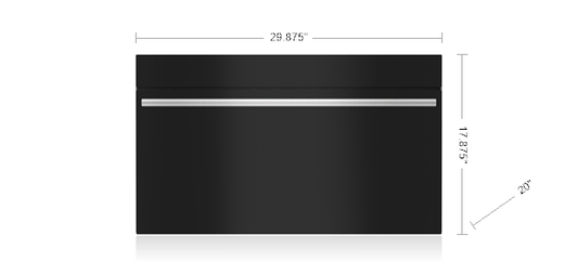 Wolf MDD3050CMBT 30" M Series Contemporary Drop-Down Door Microwave Oven