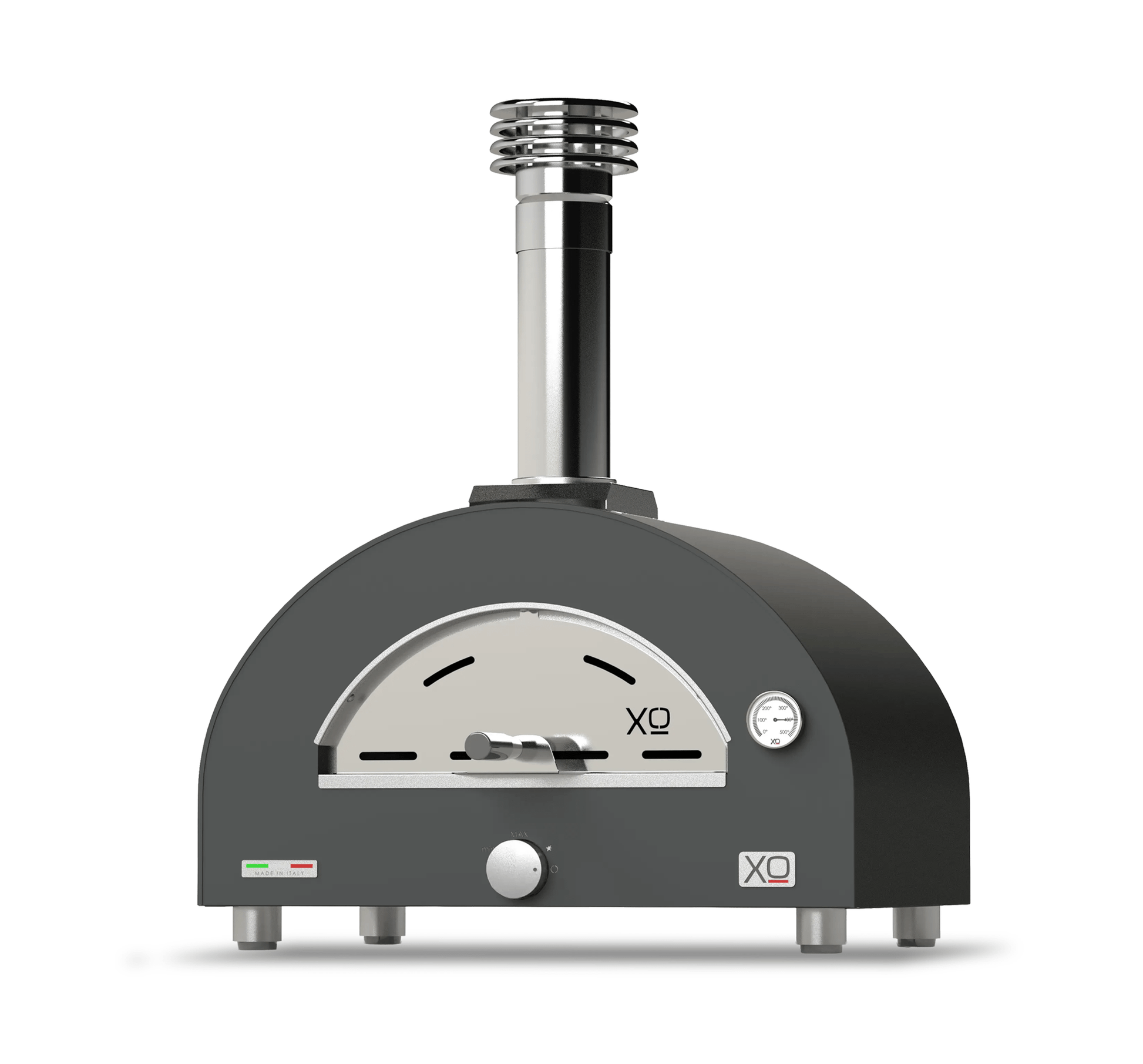 Xo Appliance XOPIZZA1HCAN Countertop Hybrid Gas & Wood Oven In Black