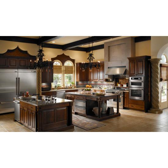 Jennair JPK36BNXWSS Integrated Built-In Bottom-Freezer Refrigerator, 36"