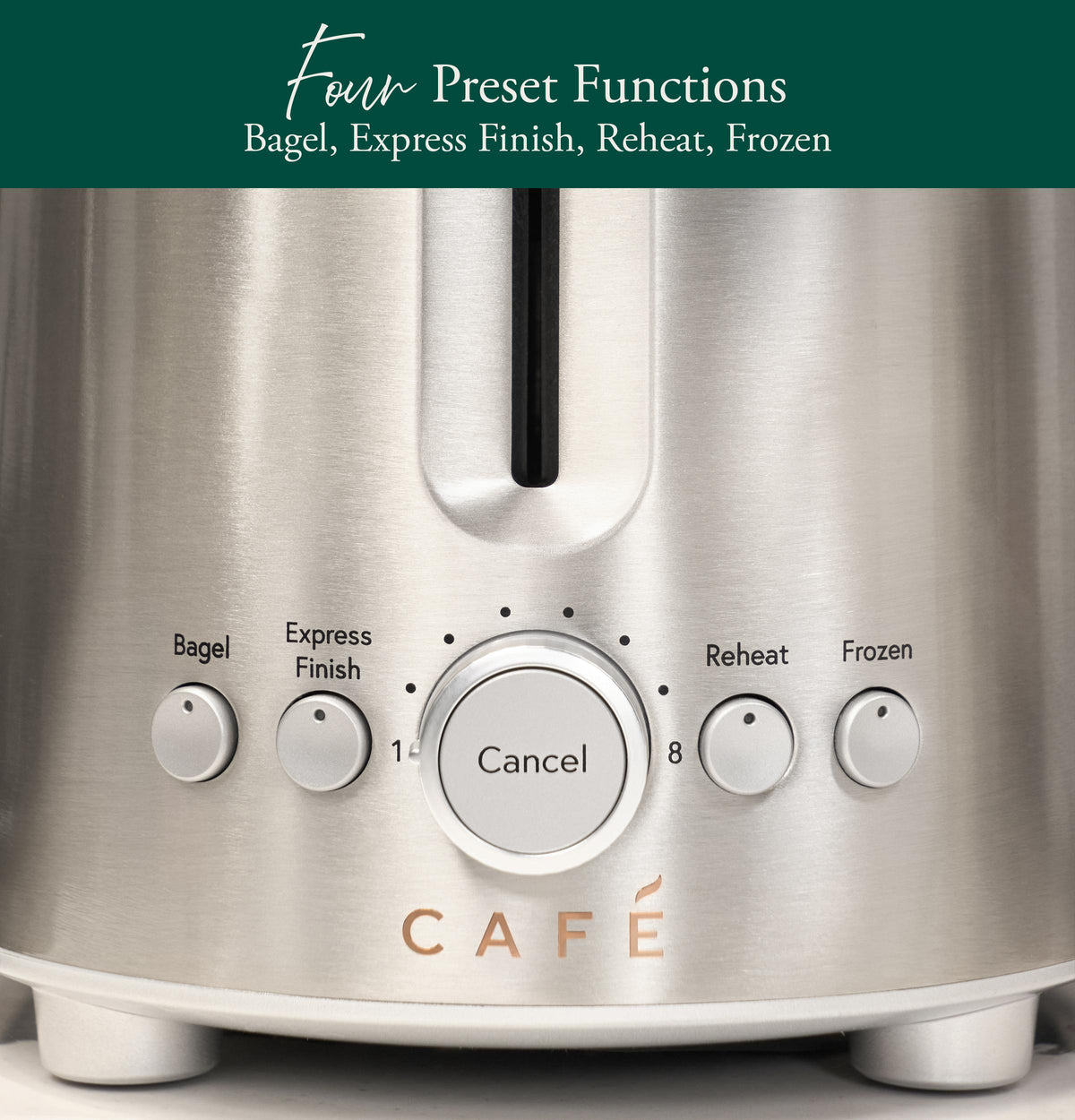 Cafe C9T2MA1ZS1 Café™ Express Finish Toaster