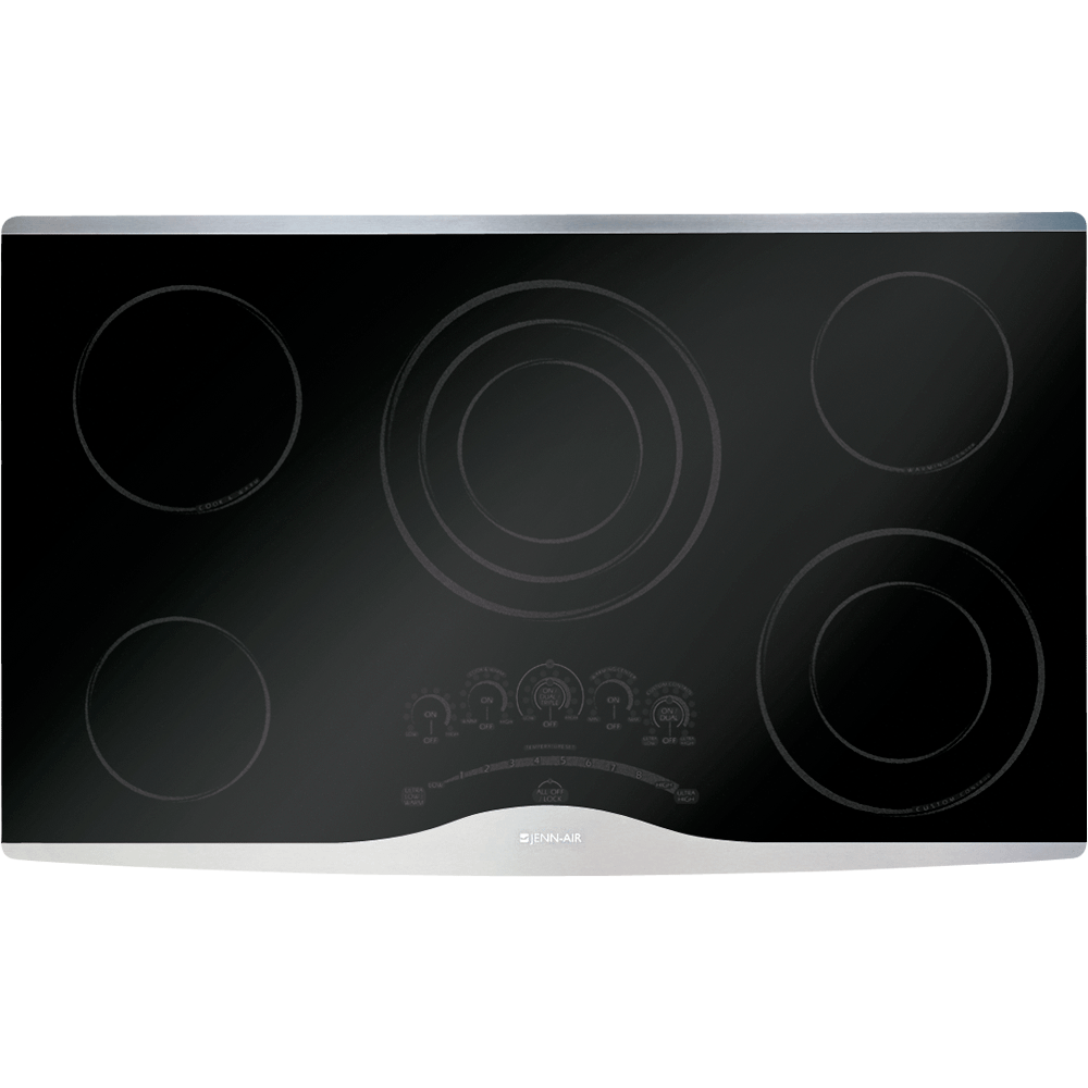 Jennair JEC0536ADS 36" Electric Radiant Cooktop With Electronic Touch Control Cooktops Jenn-Air