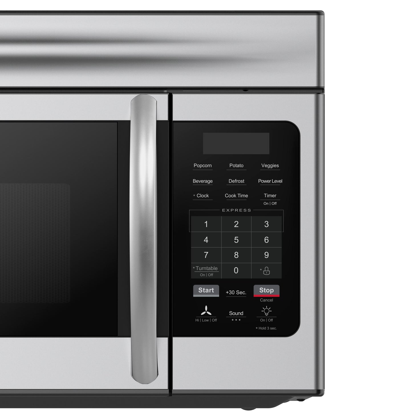 Forno FOTR300730 Forno Scalo 30-Inch Over The Range Microwave, Stainless Steel - 1.6 Cu.Ft, 300 Cfm Vent, Touch Control, Led Light
