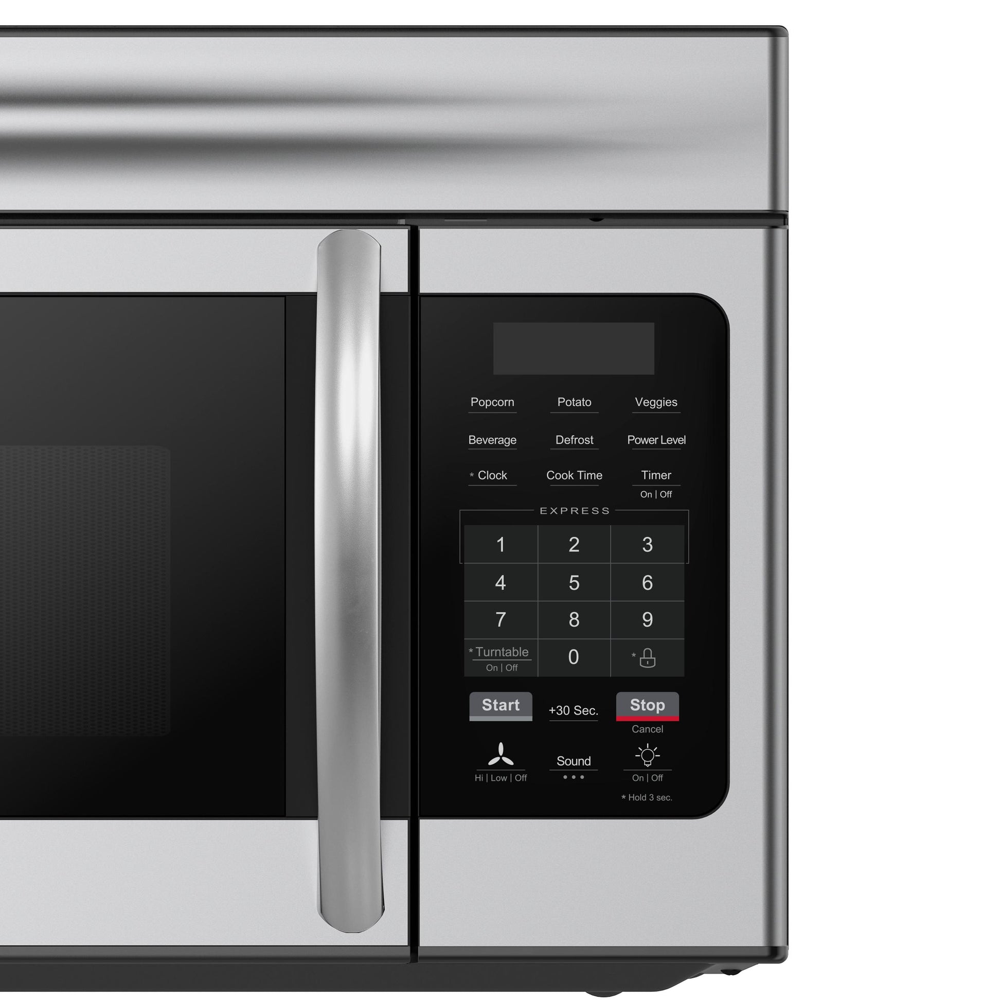 Forno FOTR300730 Forno Scalo 30-Inch Over The Range Microwave, Stainless Steel - 1.6 Cu.Ft, 300 Cfm Vent, Touch Control, Led Light