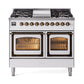 Ilve UND40FNMPWHBLP Ilve Und40Fnmpwhblp Nostalgie Ii Noblesse 40