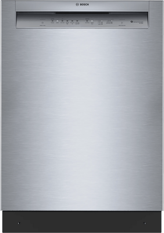 Bosch SHE43DM5N 300 Recessed Handle, 48 Dba, Standard 3Rd Rack, Puredry - Ss