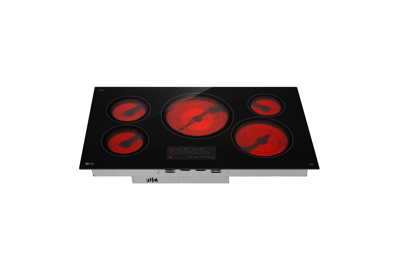 Lg CBEW3613BE 36" Electric Cooktop With Ultraheat™ 3.0Kw Element